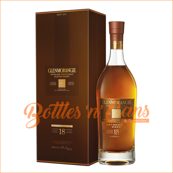 Glenmorangie 18 Year Old Extremely Rare Whisky - 70cl