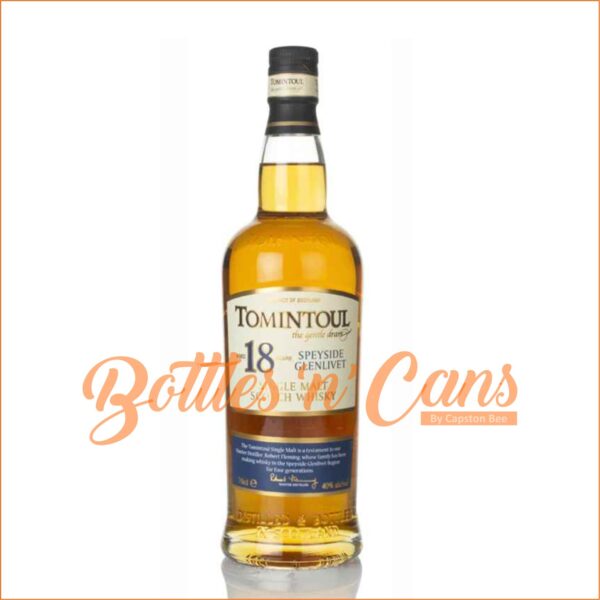 Tomintoul 18 Years Old Single Malt Scotch Whisky - 70cl